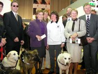 Foto: Die Grossherzogin besucht unseren Informationsstand auf der Herbstmesse 2003