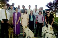 Photo: Photo de groupe lors de l'assemble constituante du 20 juin 2001.