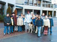 Photo: Gruppenbild mit Schulklasse