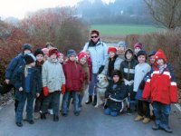 Photo: Gruppenbild mit noch einer Schulklasse