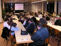 Foto: Ein gut gefllter Saal beweist das Interesse an der Arbeit unseres Vereines