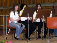 Foto: Die Klarinetten der Harmonie des Jeunes