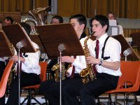 Foto: Die Saxophone der Harmonie des Jeunes