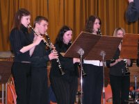 Photo: l'Ensemble de Clarinettes de l'Ecole de Musique de Pétange