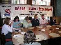 Foto: Der Vorstand des Käfer-Club Lëtzebuerg