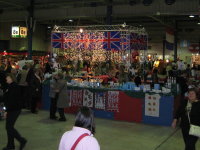 Photo: Les stands taient dcors joliment. Voici le stand britannique.