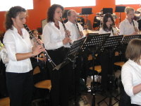Photo: Les clarinettes de la Fanfare Keespelt-Meespelt