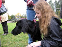 Photo: Les chiens guides lectrisent les enfants