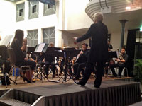 Photo: L'orchestre en action