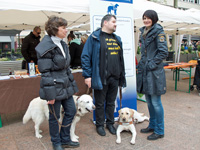 Josiane, Sascha und Michelle in angeregter Diskussion