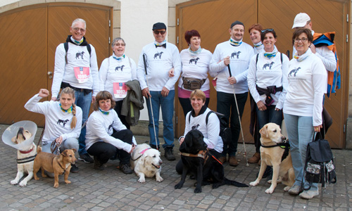 Gruppenfoto vor dem Start