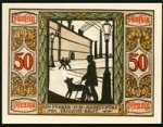 Notgeldschein 1921 Rückseite Variante "Ein Führer zur Arbeit fürs tägliche Brot"