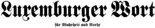 Logo: Luxemburger Wort